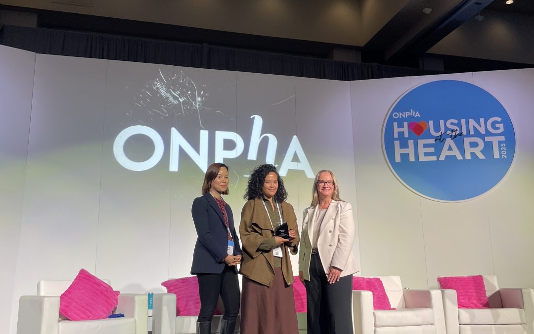 Honoured to Receive the 2025 ONPHA Innovation Award