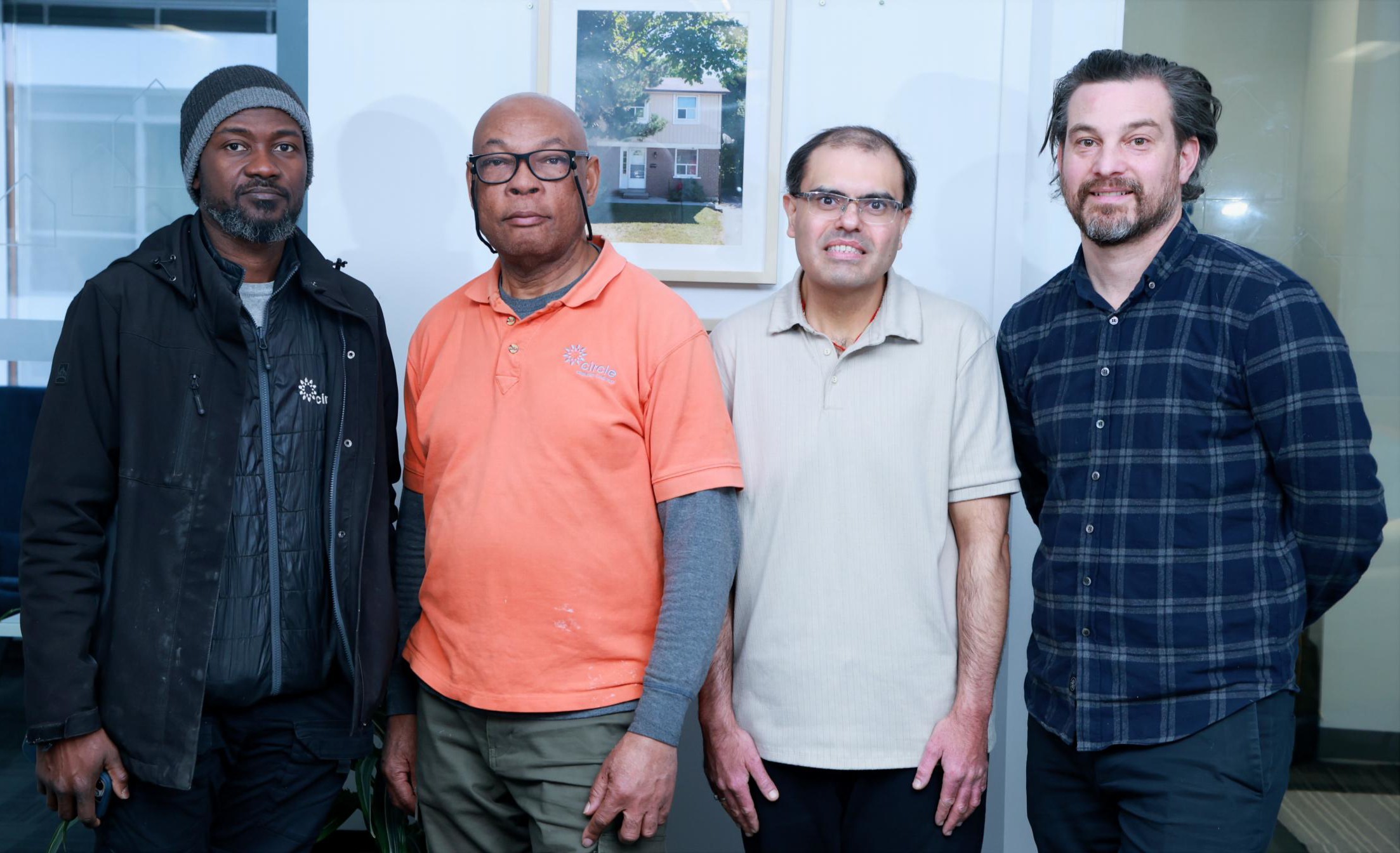 Asset Management and Maintenance team smiling.